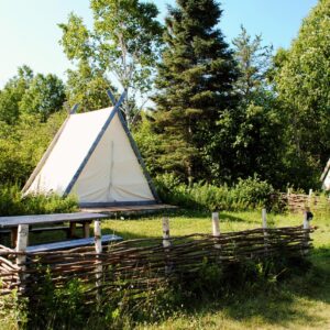 Tente Viking simple "Le sanctuaire du dieu Tyr"