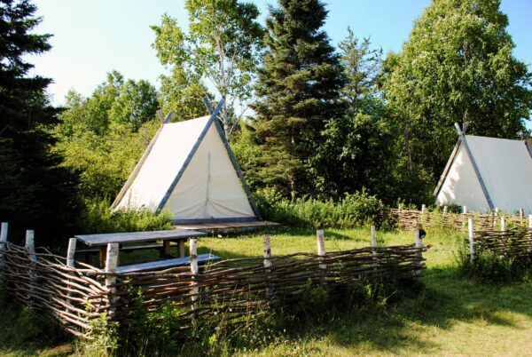 Tente Viking simple "Le sanctuaire du dieu Tyr"