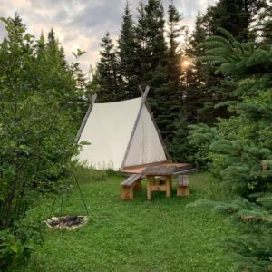 Tente Viking simple "Le sanctuaire du dieu Balder"