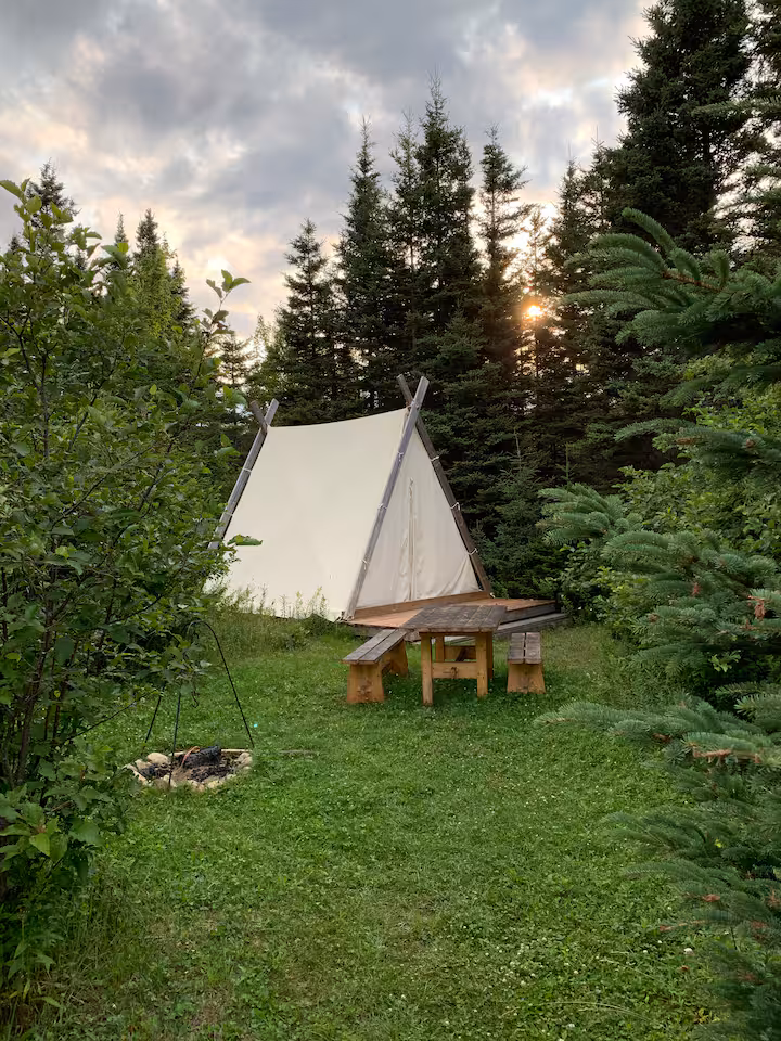 Tente Viking simple "Le sanctuaire du dieu Balder"