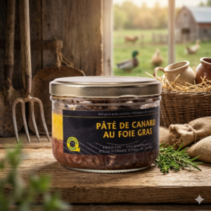 Pâté de canard au foie gras - La ferme Basque de Charlevoix