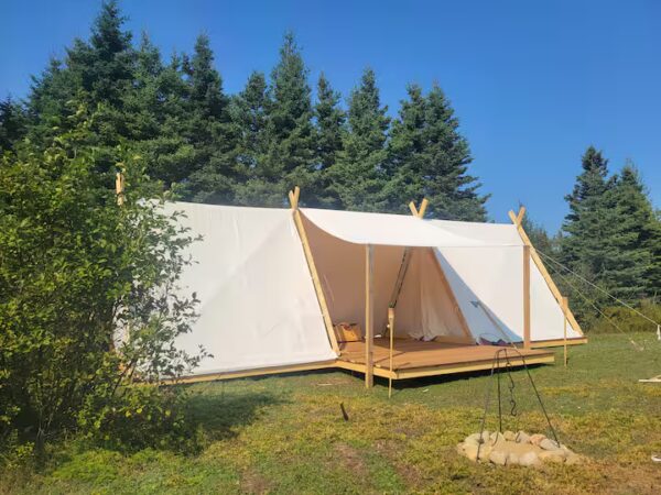 Tente Viking double "Le sanctuaire du dieu Odin"