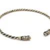 Torque viking Gotland – Collier nordique en métal inspiré des fouilles
