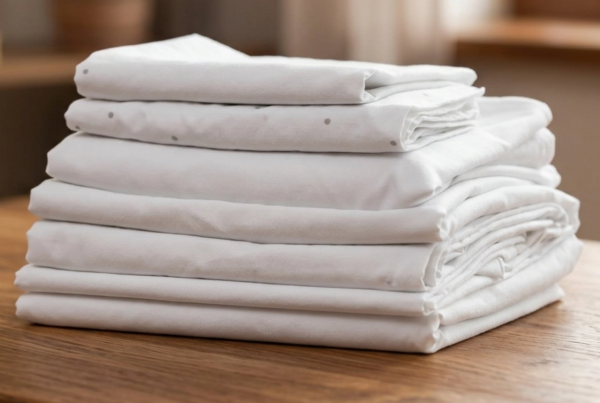 Draps propres, confortables et prêts à l’usage