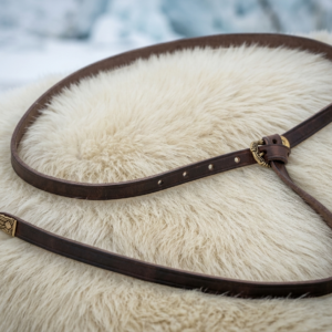 Ceinture viking Gokstad – Ceinture nordique en cuir inspirée des fouilles