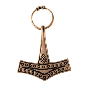 Marteau de Thor Bornholm – Pendentif viking en bronze