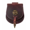 Pochette Tarsoly – Sac médiéval en cuir inspiré des traditions nomades