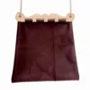 Sac viking en cuir – Pochette historique Hedeby