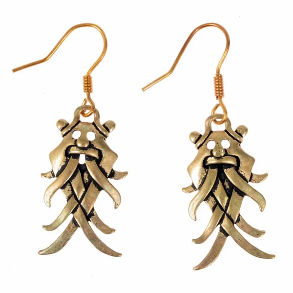 wikinger-ohrringe-aarhus Boucles d’oreilles vikings Aarhus – Bijoux nordiques en bronze