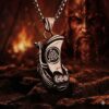 Collier Pendentif Homme Acier Inoxydable Viking